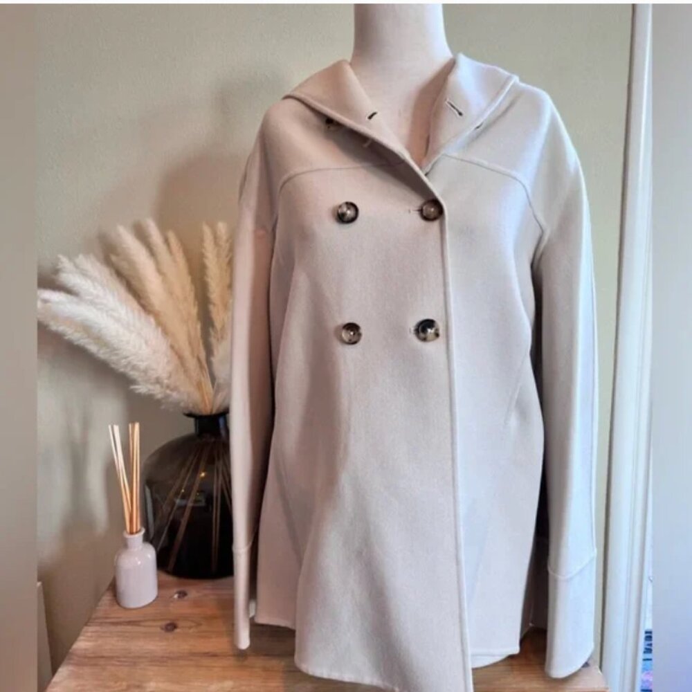 Massimo Alba 100% Wool Hooded Jacket